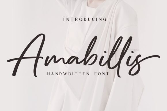 Amabillis: An Elegant Script Font for Web Design