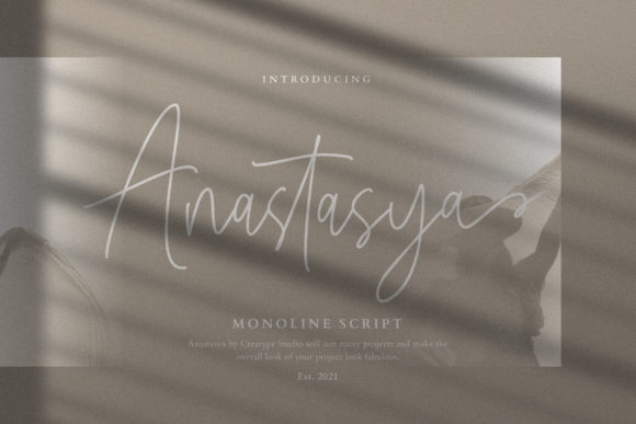 Anastasya Script: A Modern Typeface for Web Design