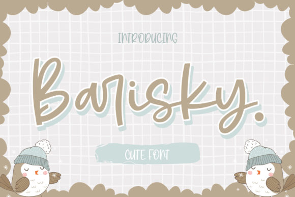 Barisky Cute Script: The Perfect Handwritten Font for Campaigns