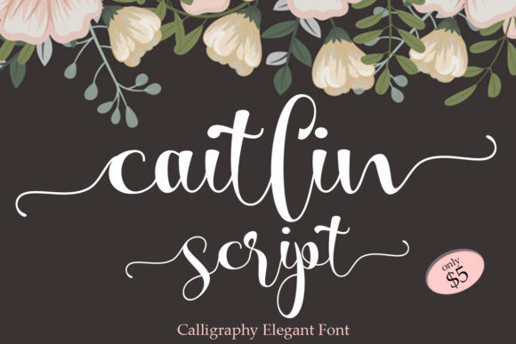 Caitlin Script: The Elegant Font for Campaigns