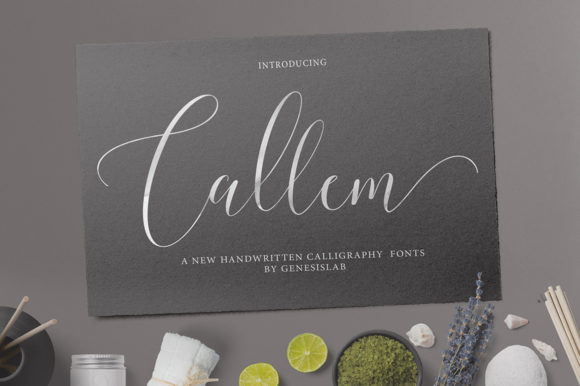 Callem Script: A Natural Handwritten Typeface for Branding