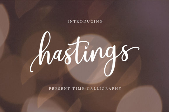 Hastings Script: The Perfect Font for Campaigns