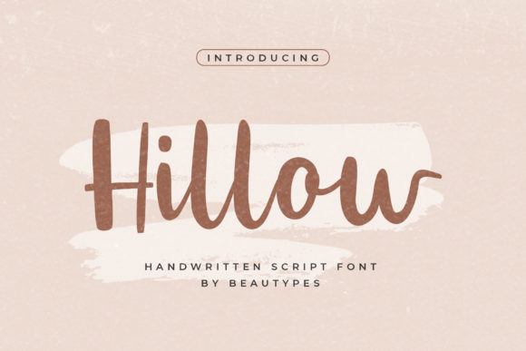 Hillow Script: A Refined Typeface for Crafters