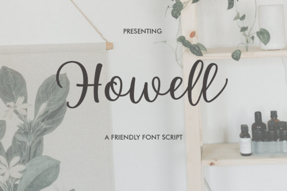Howell Script: A Premium Font for Campaigns