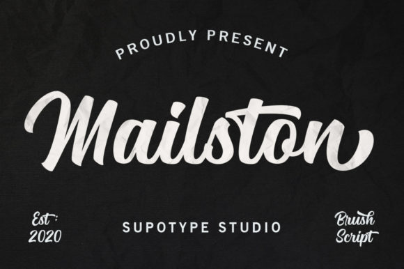 Mailston Script: A Vintage Display Font for Marketers