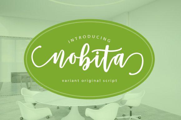 Nobita Script: A Modern Typeface for Web Design