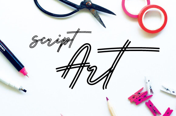 Script Art: A Modern Script Font for Your Brand