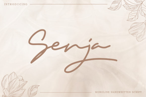 Senja: The Script Font for Scroll-Stopping Content