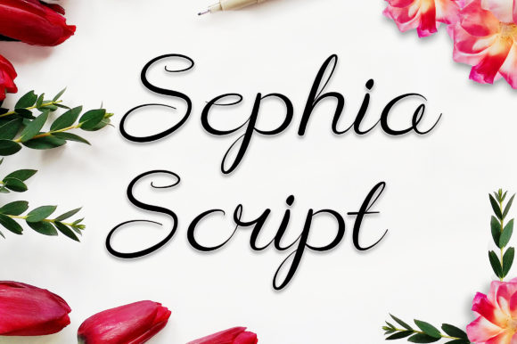 Sephia Script: A Modern Typeface for Editorial Elegance