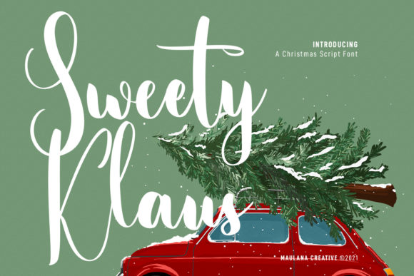 Sweety Klaus Script: A Stylish Typeface for Branding