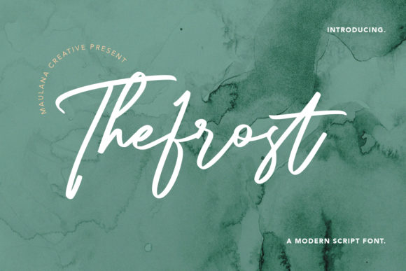 The Frost Modern Script: A Designer's Branding Journey