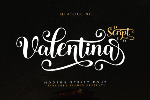 Valentina Script: A Romantic Font for Business Branding